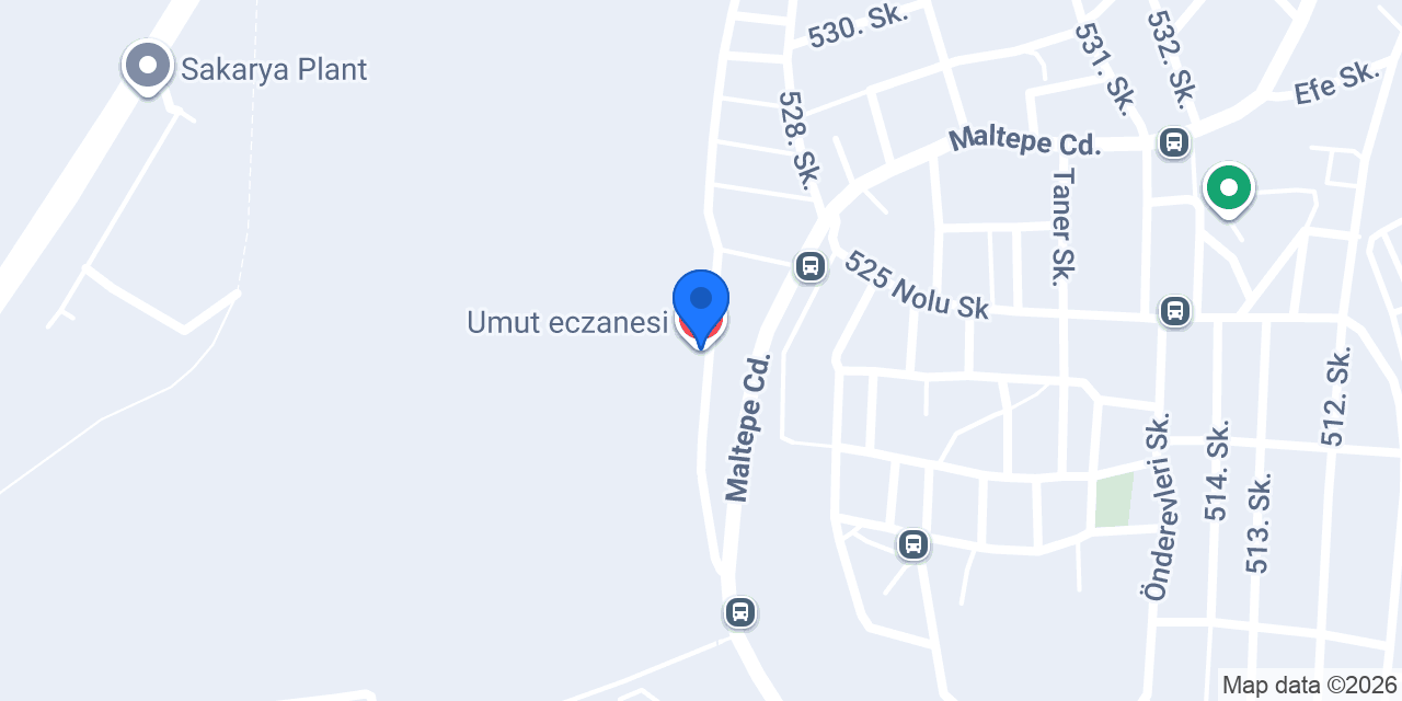 Umut eczanesi konumu
