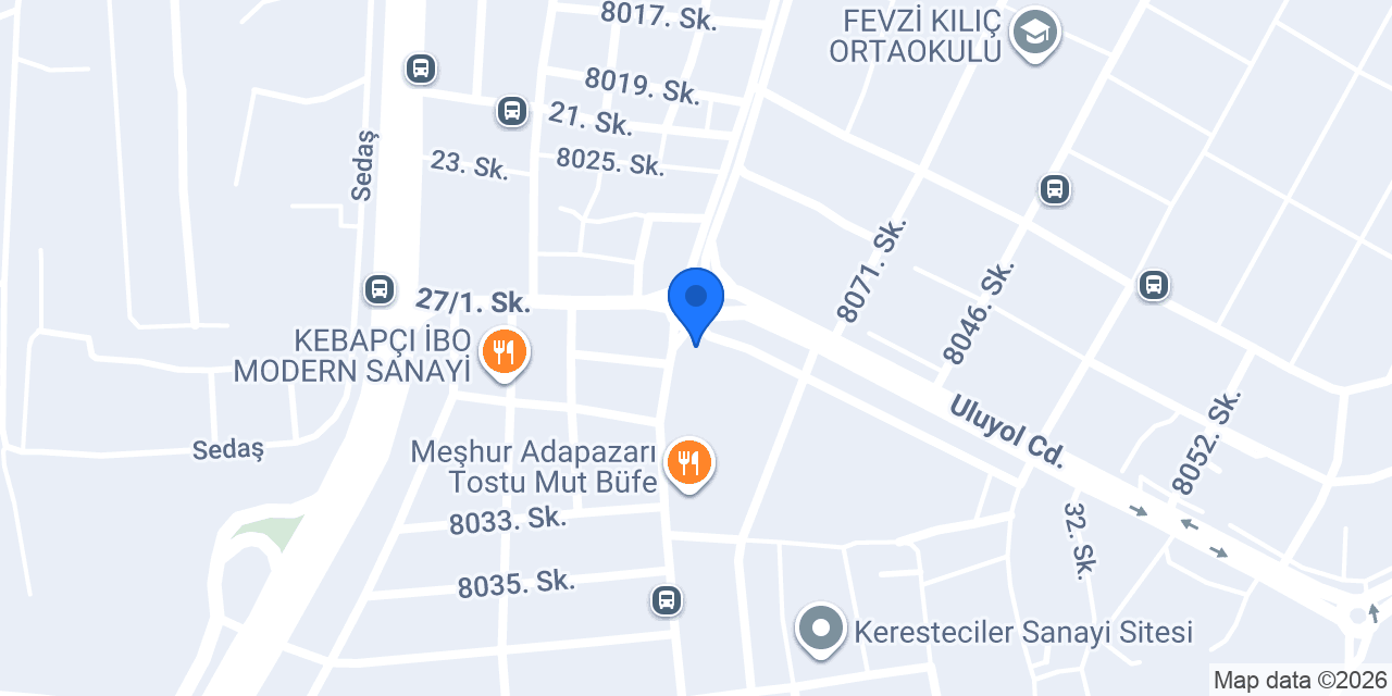 Süfürücü Züc. Ltd. Şti. konumu