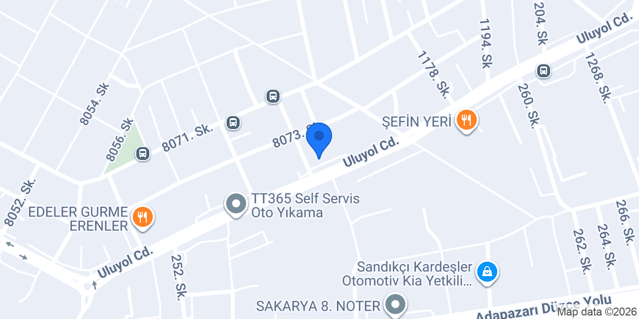 YETİŞ OTO YEDEK PARÇA konumu