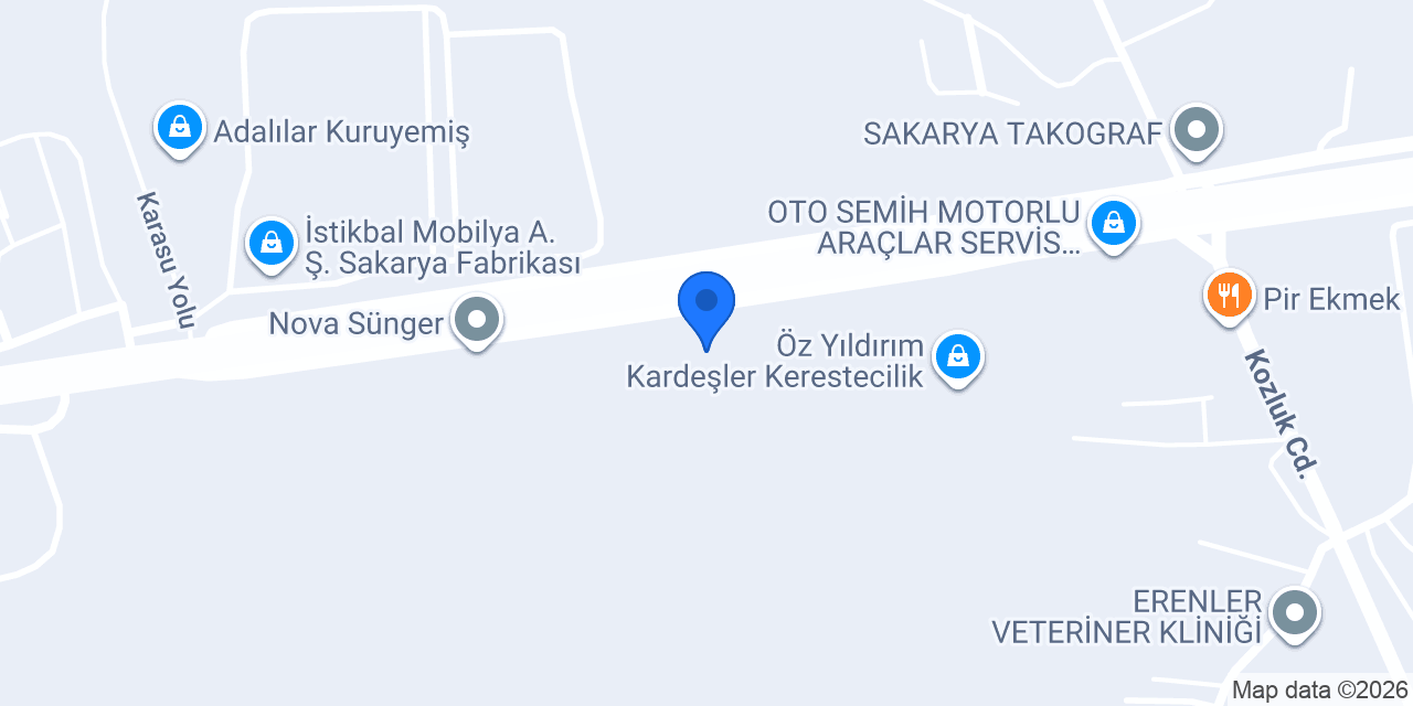 Karmak yedek parça Kudret KAR konumu