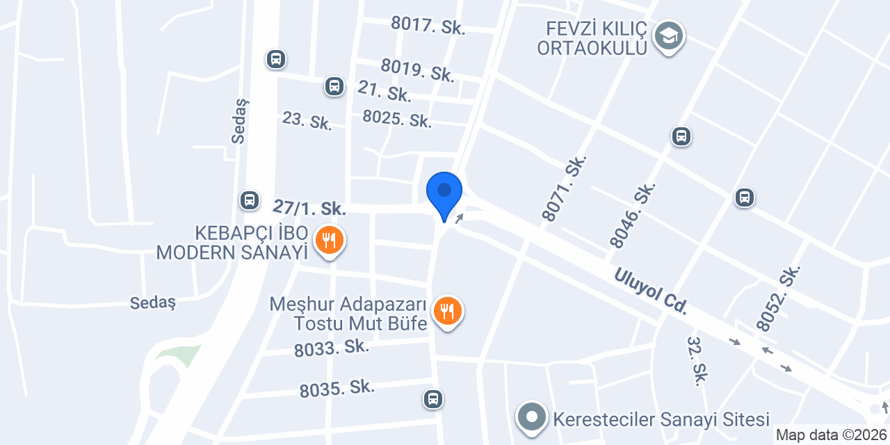 Haser Alüminyum konumu