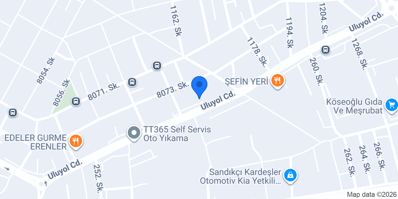 ENCARE OTO SERVİS konumu