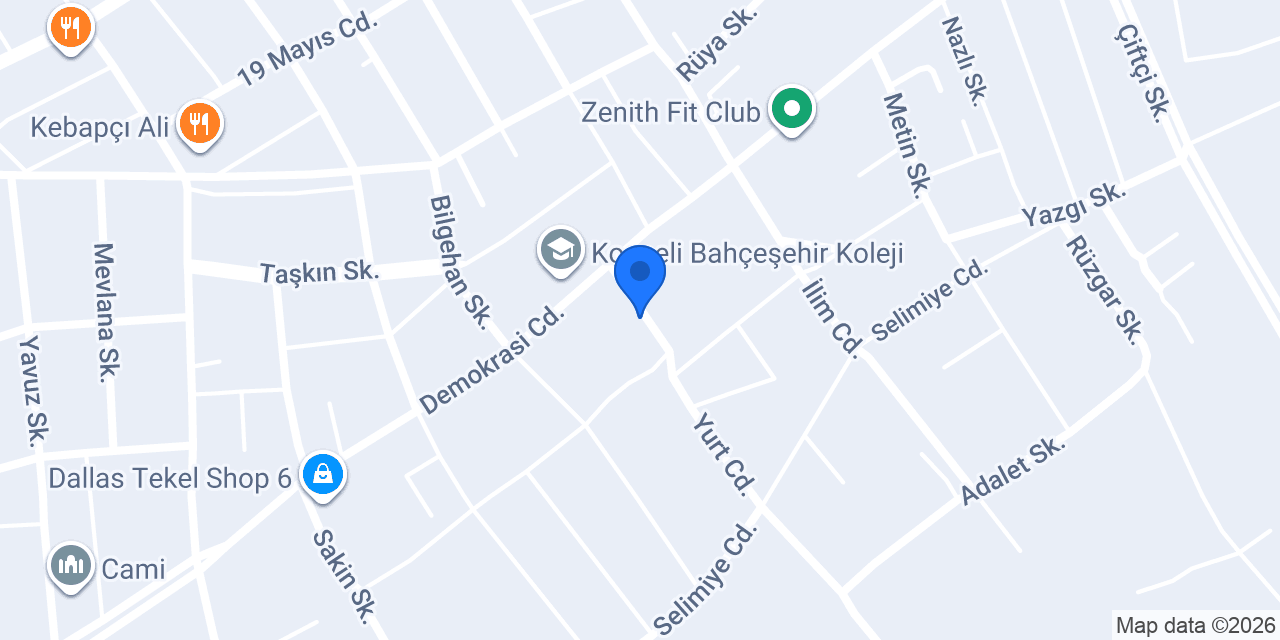 Bahçeden Catering Üretim konumu