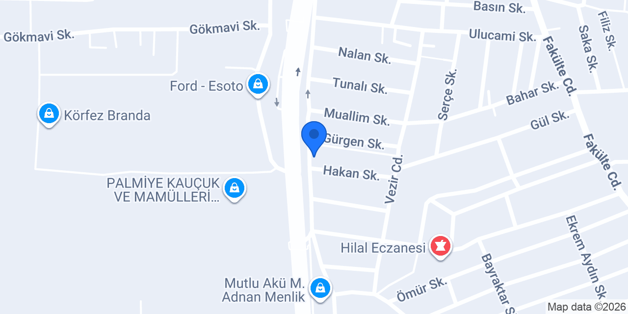 Aykut Polat Özel Servis konumu