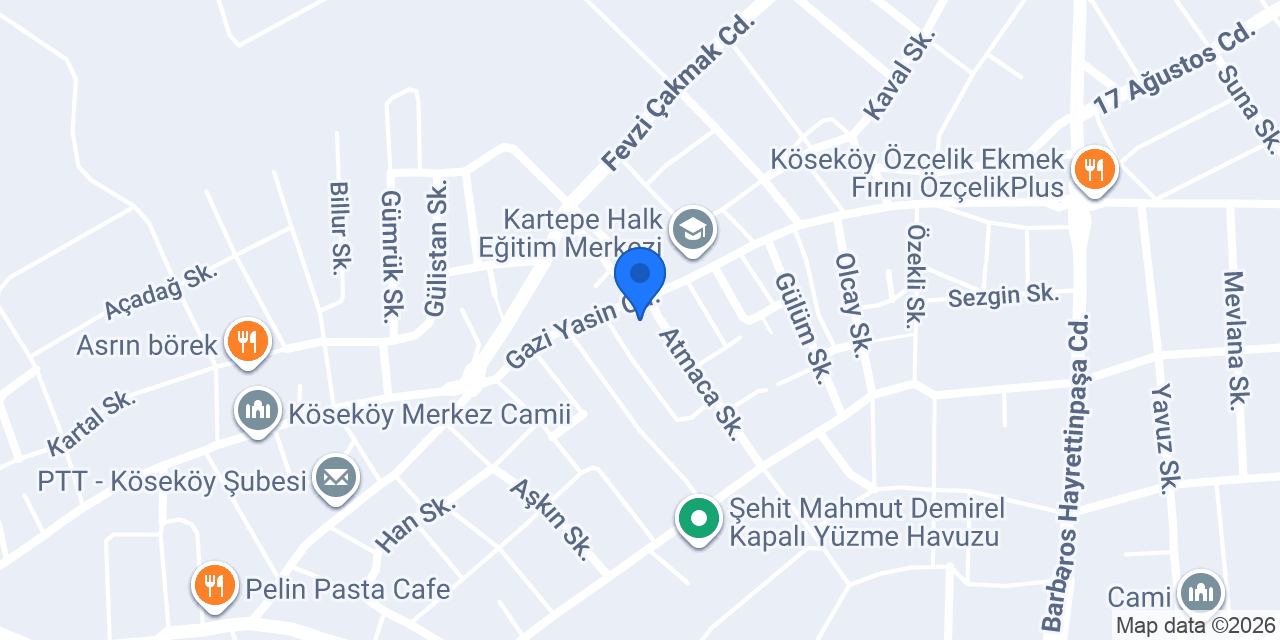 Terzi Durmuş konumu