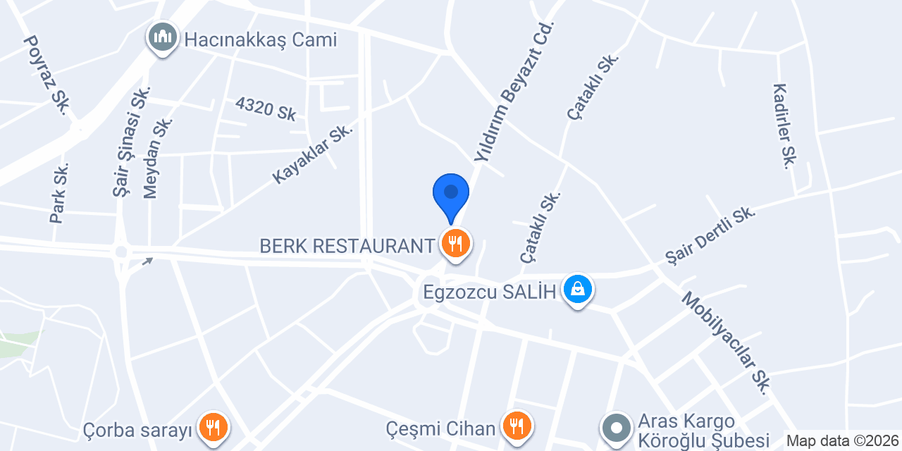 Thornes Kafe konumu