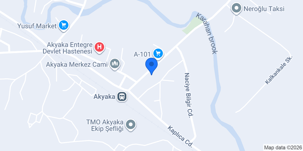 Araboğlu Mobilya konumu