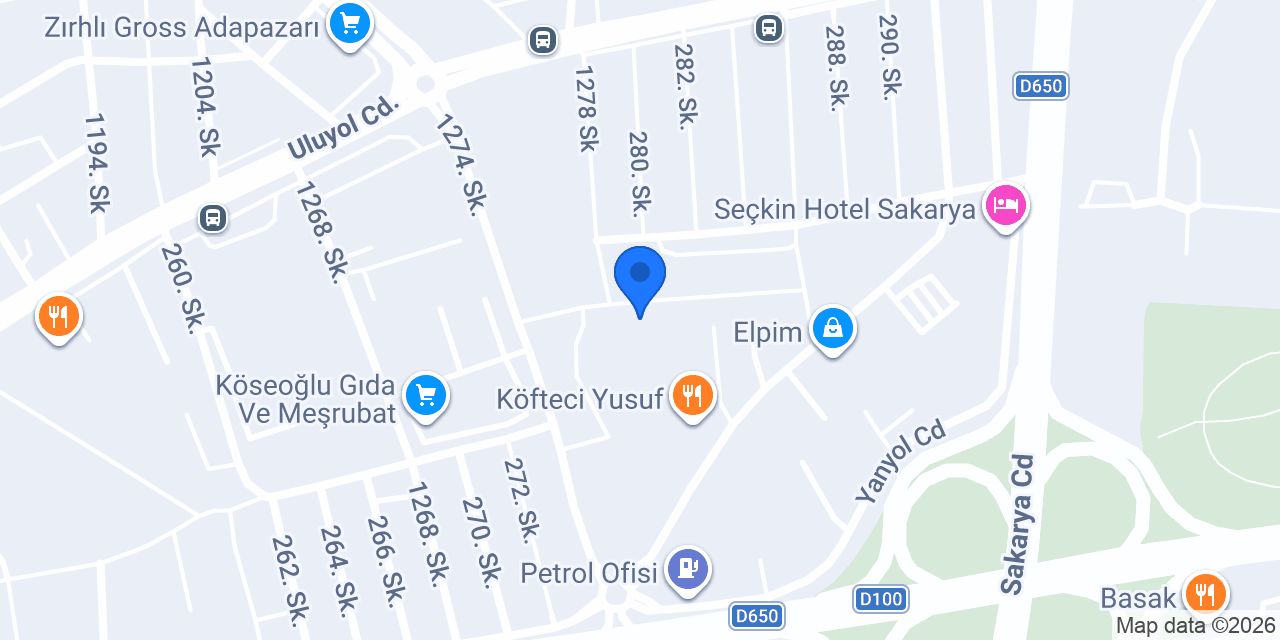 TÜRKAYDIN OTOMOTİV konumu