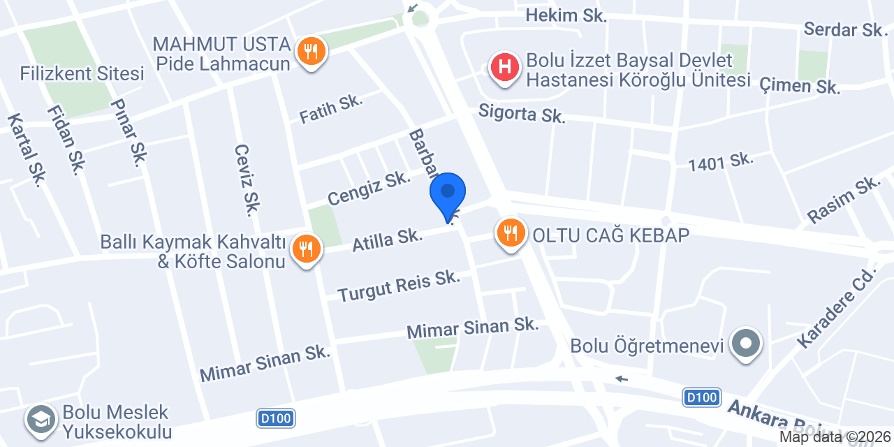 Ramazan Ozan Hair Studio konumu