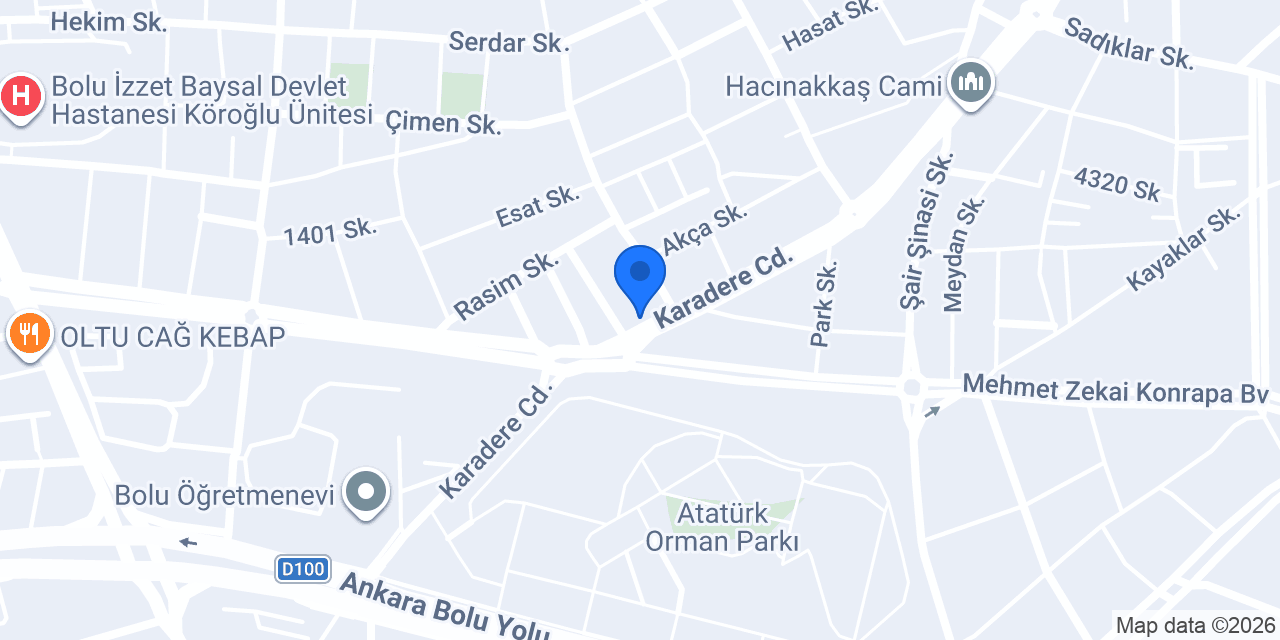 DHL eCommerce - Köroğlu Şubesi konumu