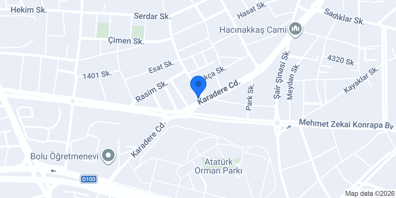 Sürat Kargo Köroğlu Şube konumu