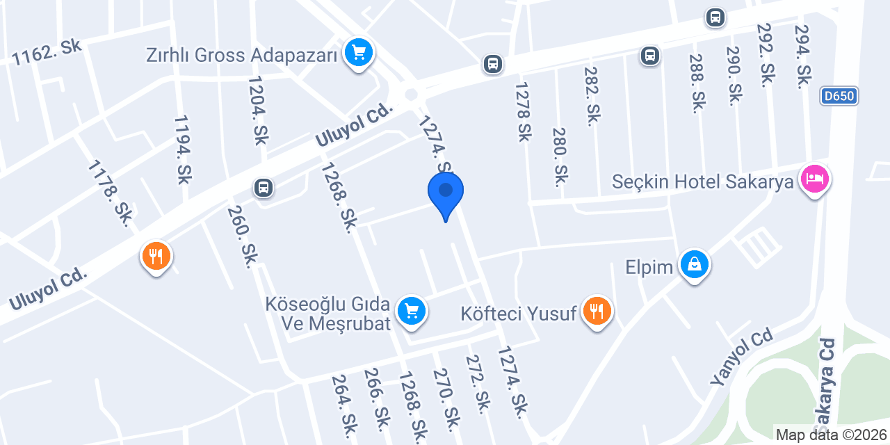 Urgancıoğlu Adapazarı konumu