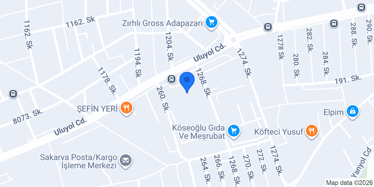 Bağışoğlu Gıda Tic ve San AŞ konumu
