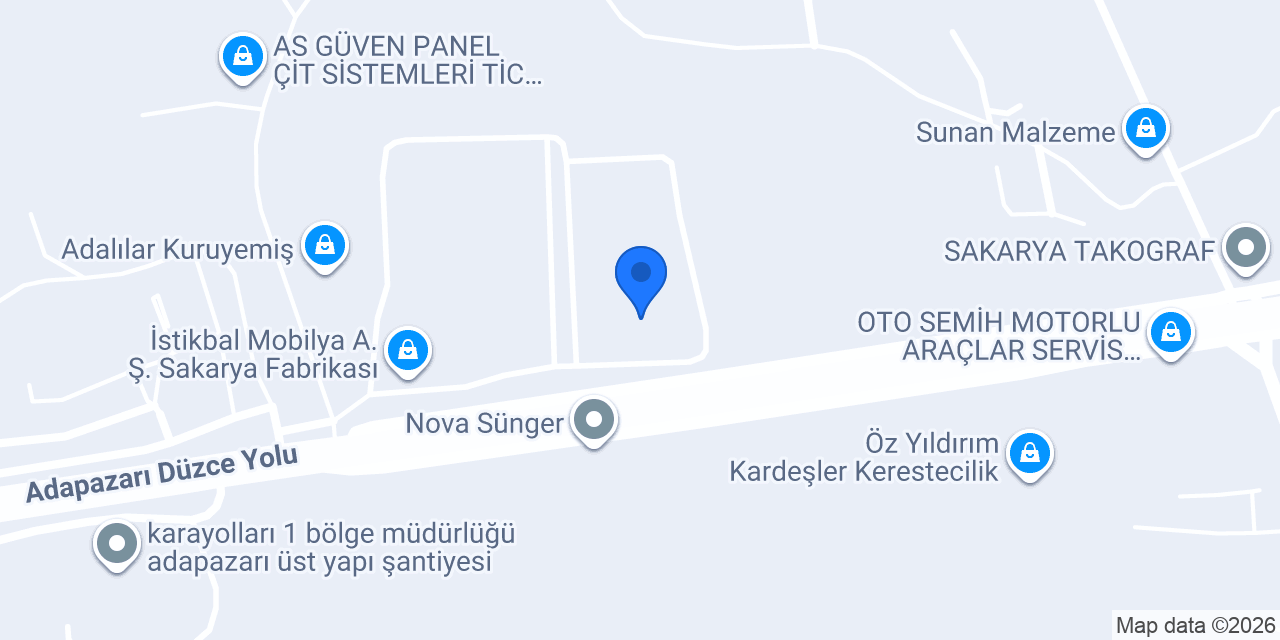 Yön Pazarlama Sakarya Şubesi konumu