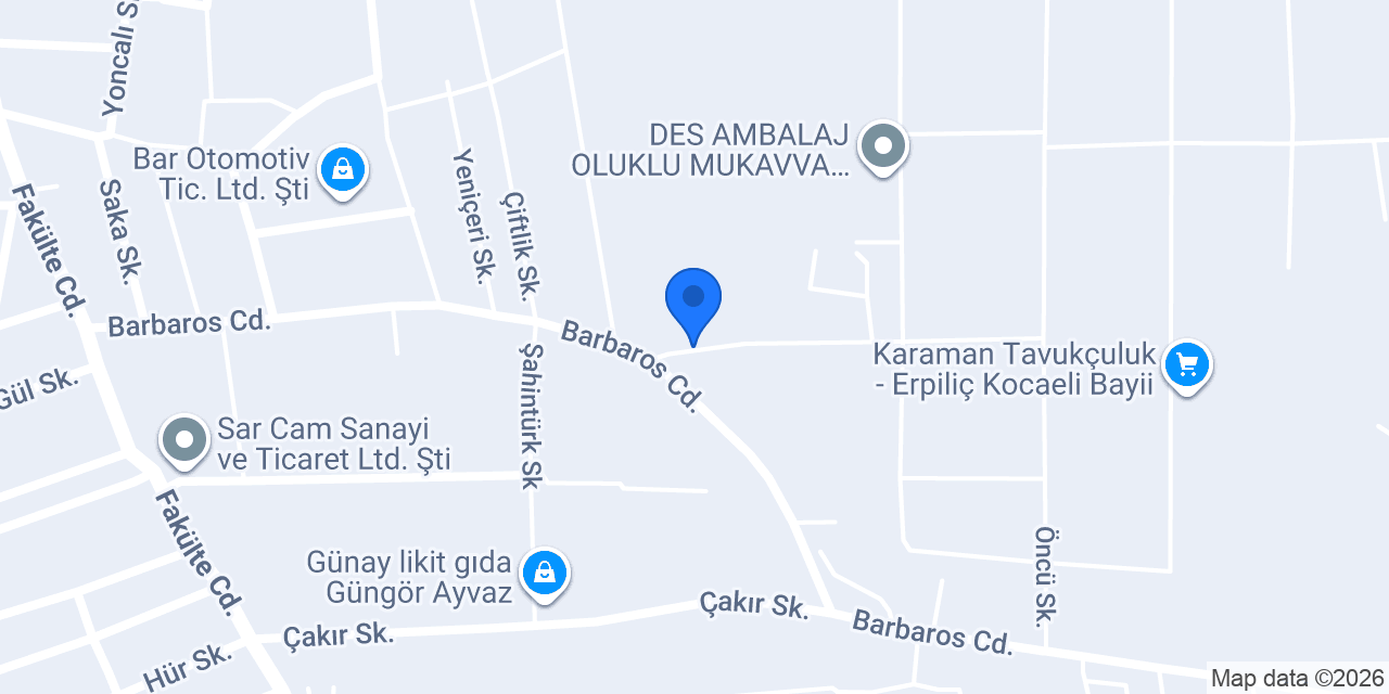 AFM HAFRİYAT İNŞAAT konumu