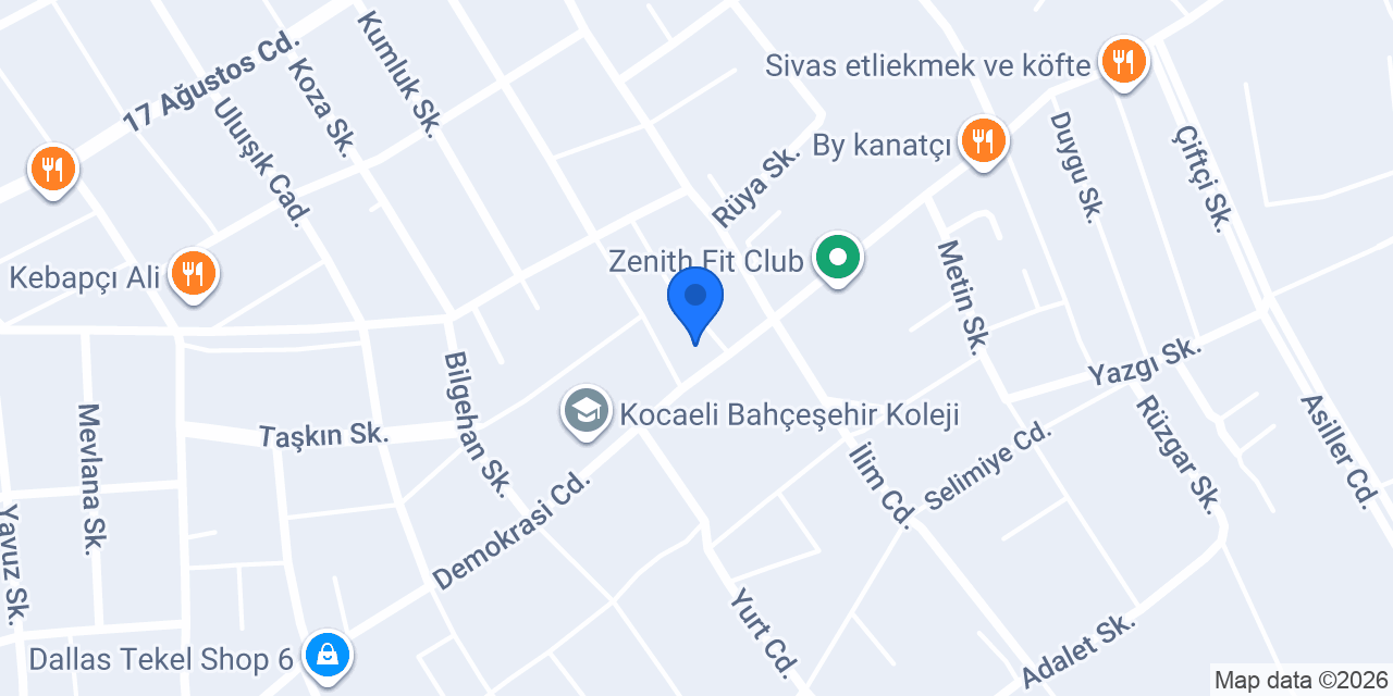 SNOOPY PİZZA KÖSEKÖY konumu