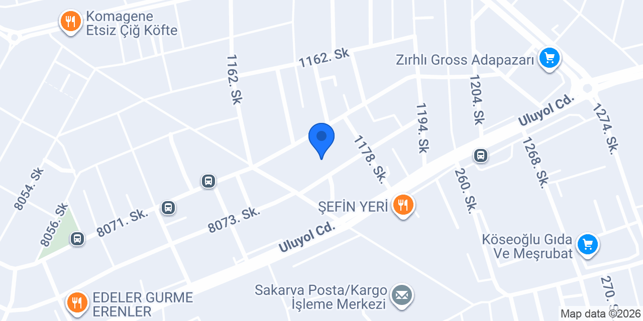 ÇETİNER GRANİT MERMER SAKARYA konumu