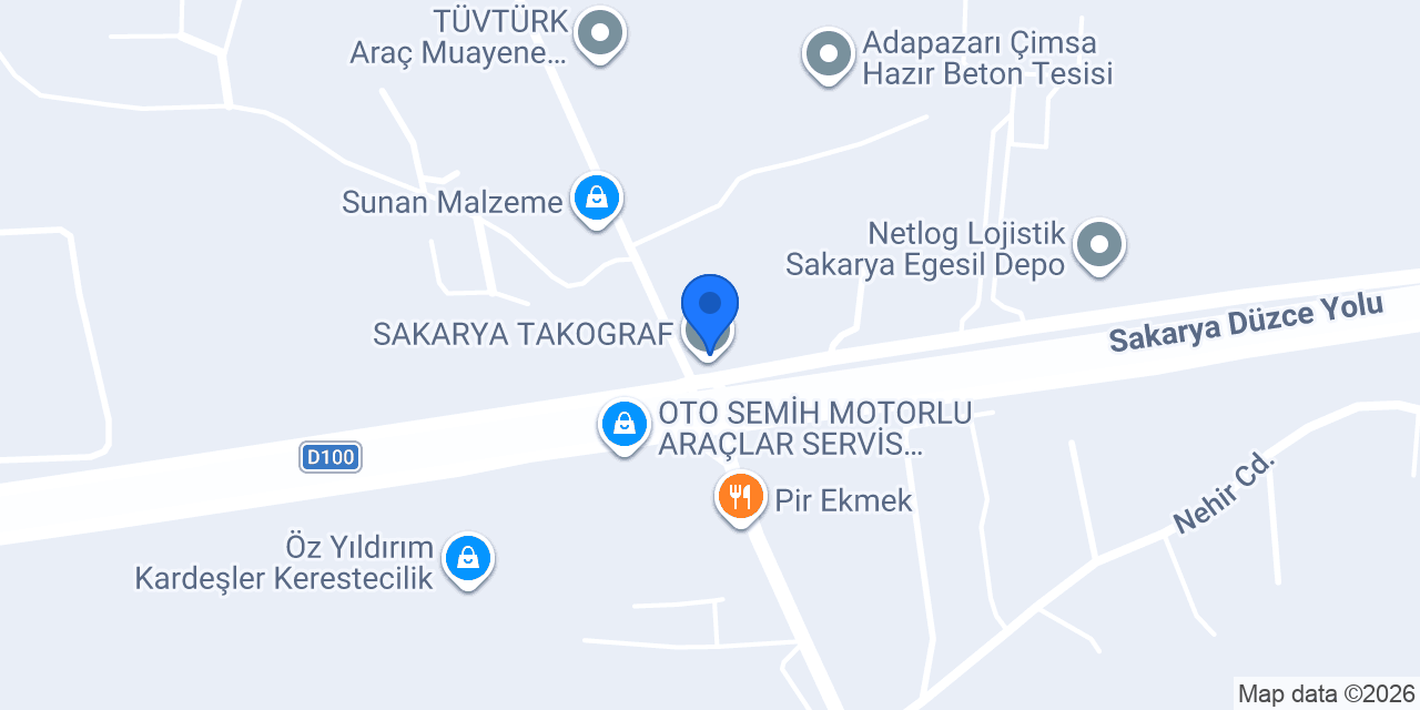 Anadolu Şömine konumu