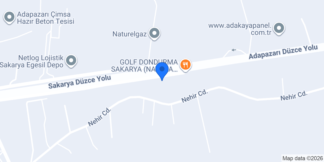 Ada Çözüm Kalıp Makina konumu