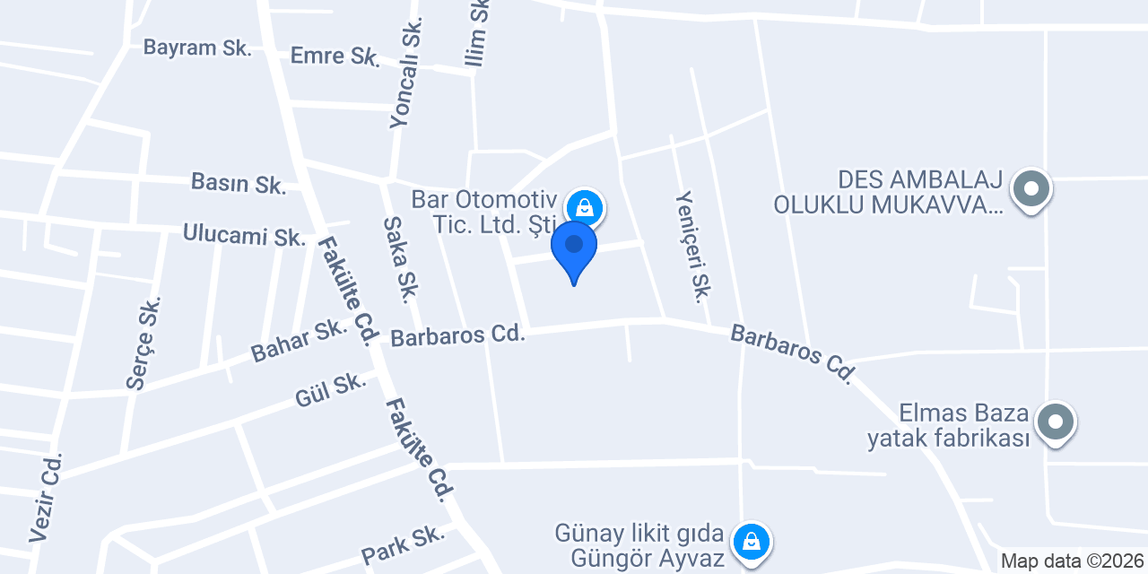 ARBOSAN OTOMOTİV konumu