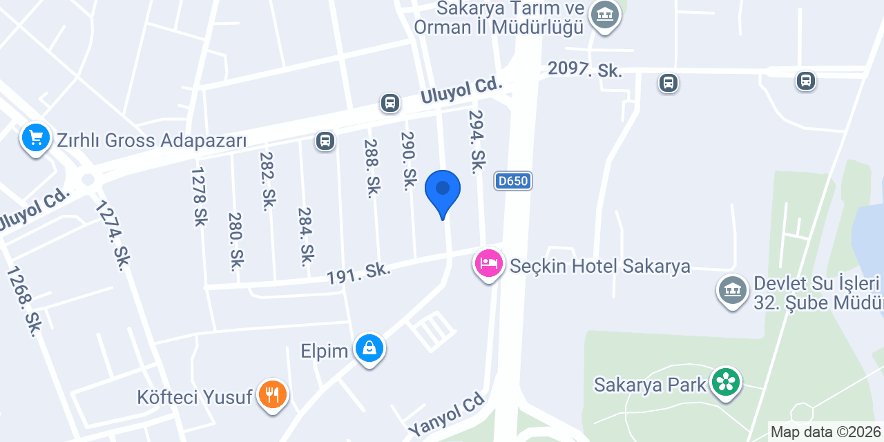 TAPU MÜHENDİSLİK konumu