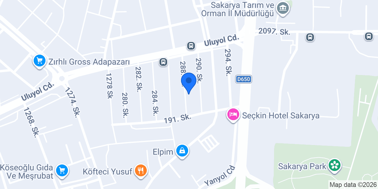 Arı Mobilya Dekorasyon konumu