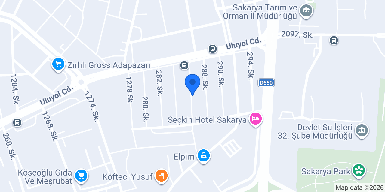 Sakarya Mobilya Montaj Servisi konumu