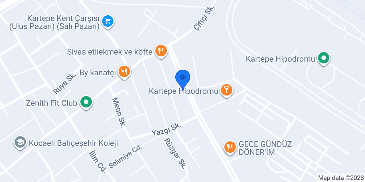 Garden VVS Cafe konumu