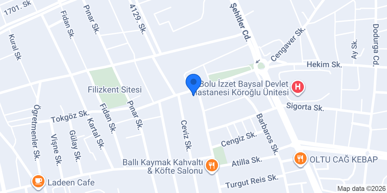 Yazgı Eczanesi konumu
