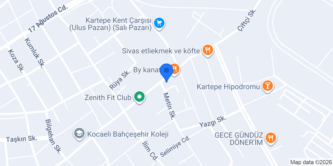Maya Fırın konumu