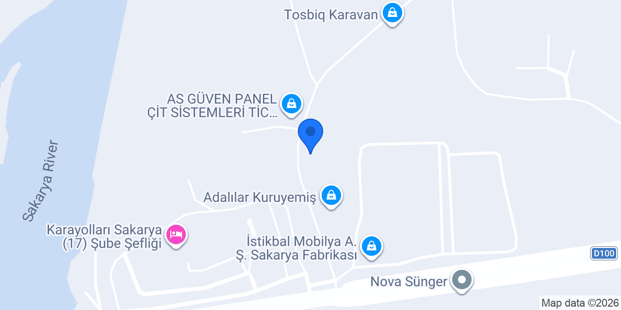 Mefsan Orman Ürünleri konumu