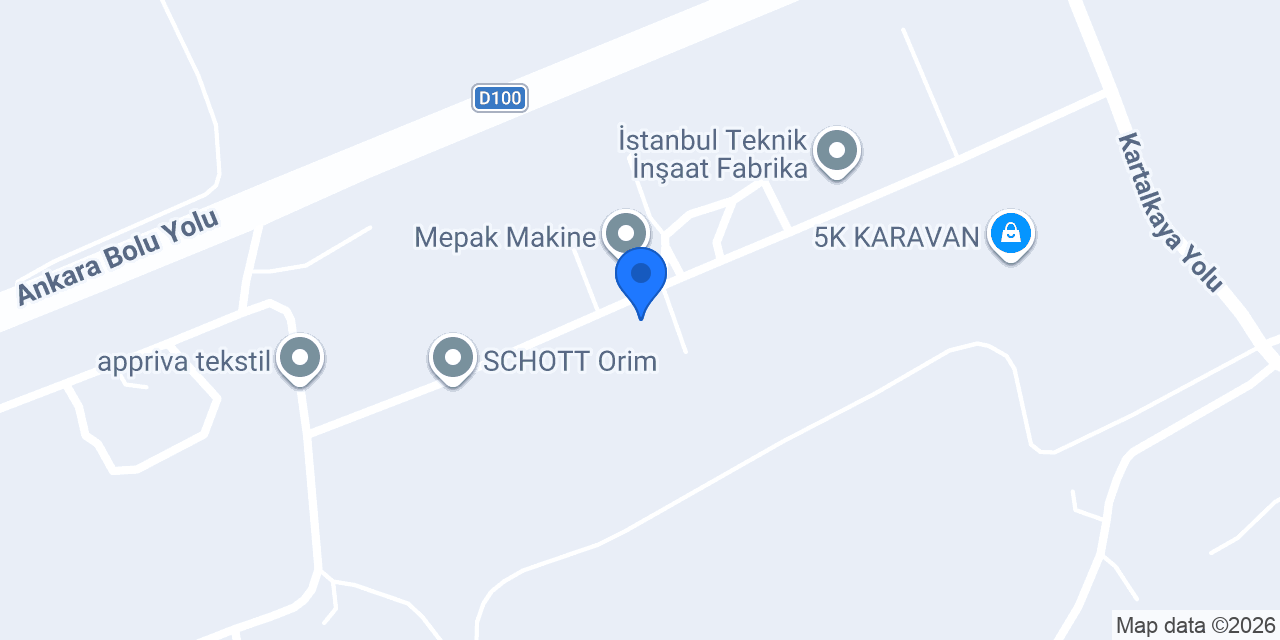 Yeni Öztürk Kalıp konumu