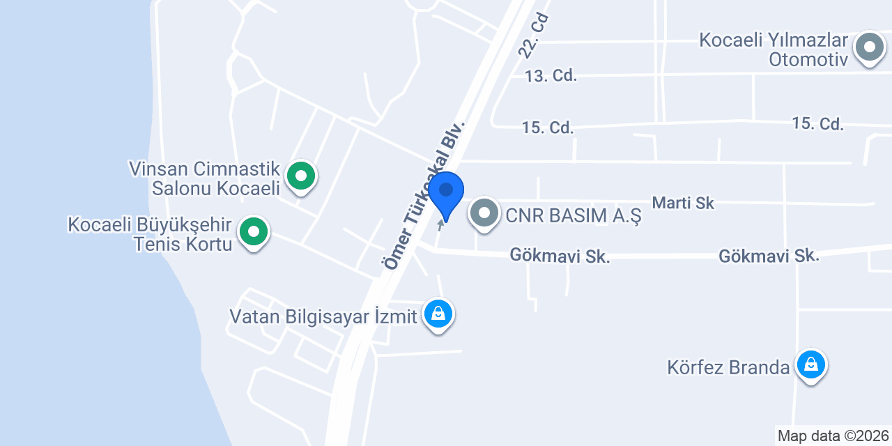 KOCAELİ OTO LASTİKÇİ konumu