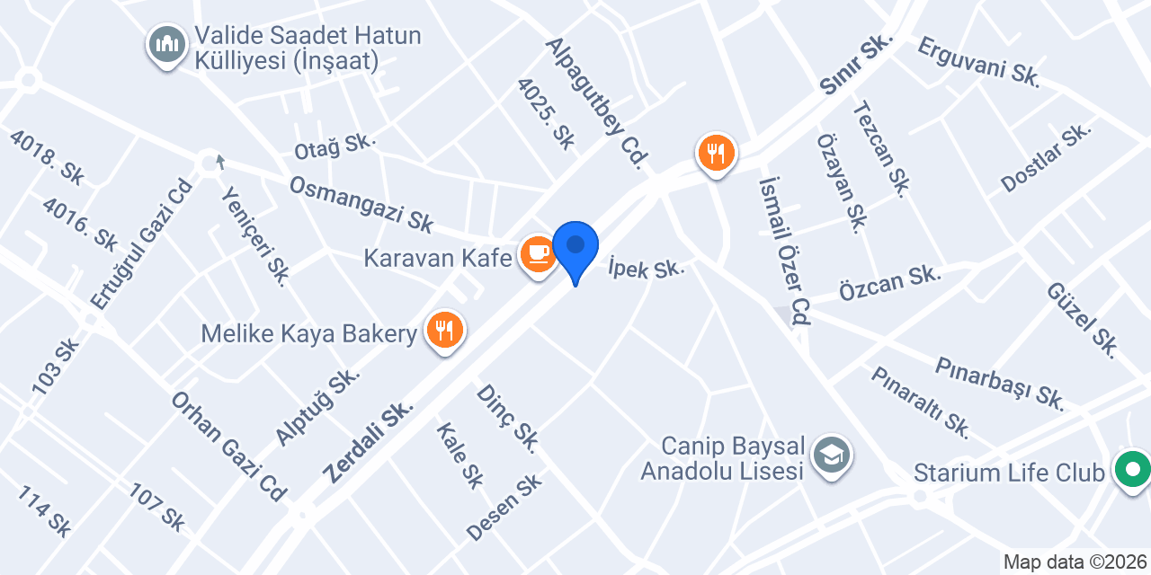 Diş Hekimi Hande Umur konumu