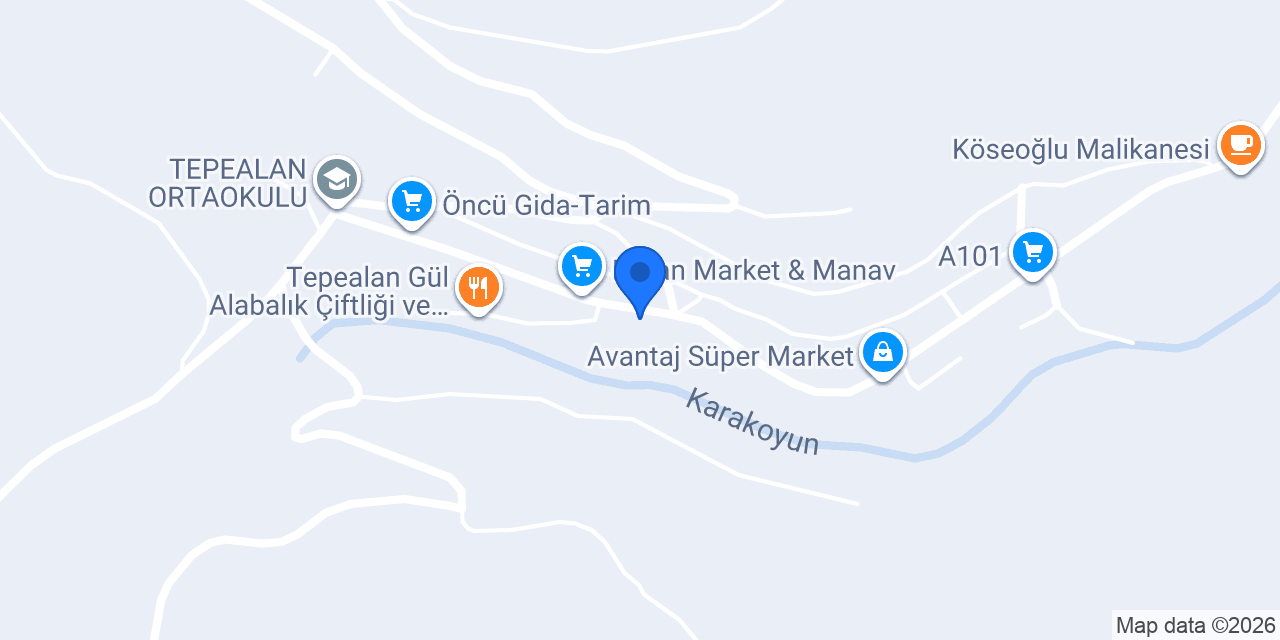 Ptt-tepealan Şubesi konumu
