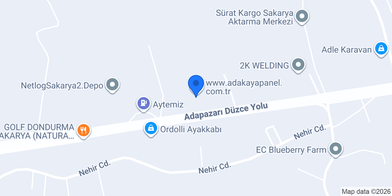 Güneş Polikarbon konumu
