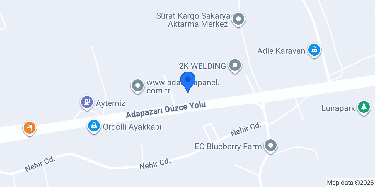 Akkur Plastik konumu
