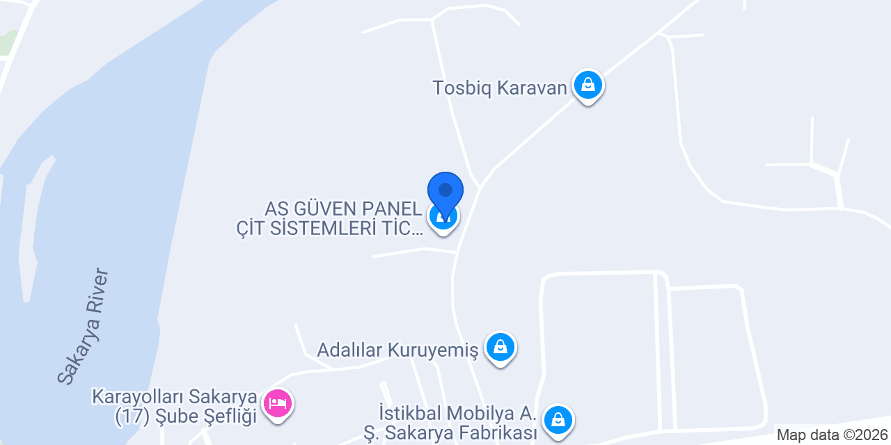 FK Çit Sistemleri konumu