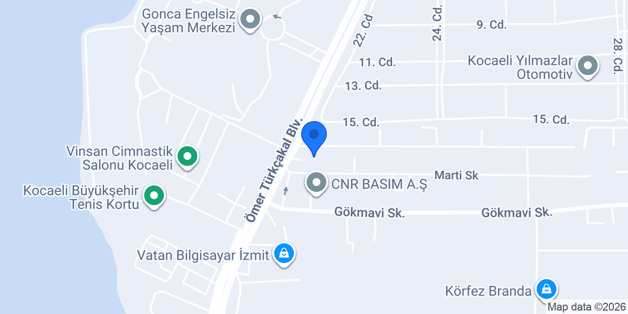 Otokoç 2. El Kocaeli Şubesi konumu