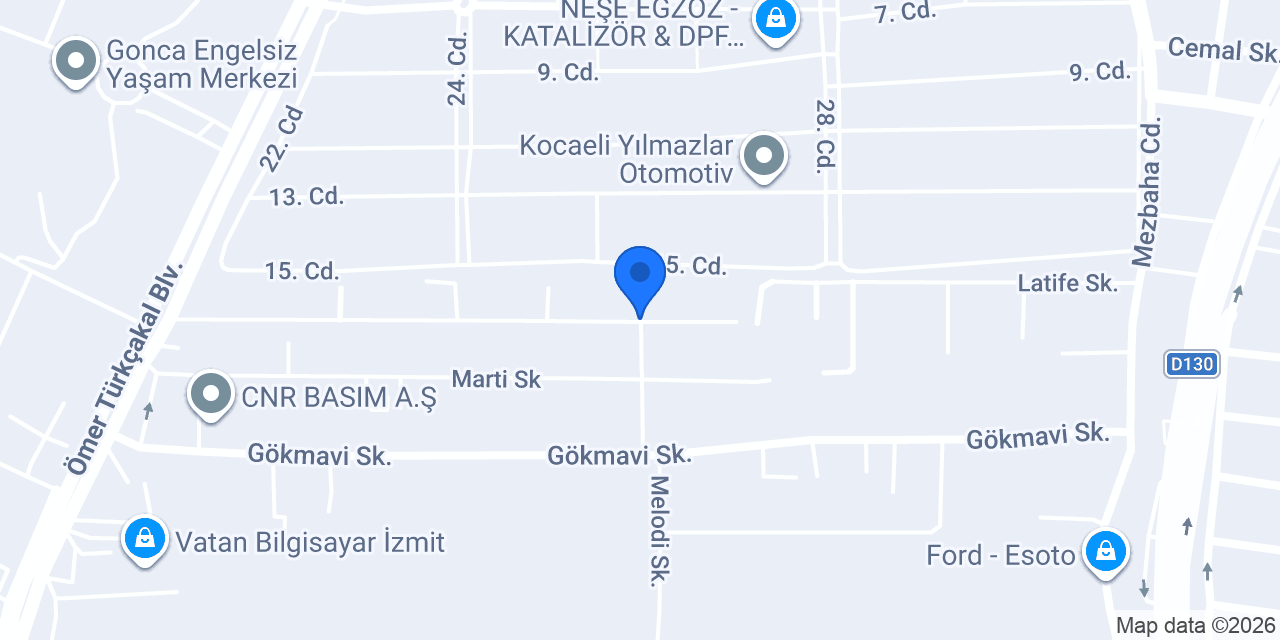 Damla Plastik San Ve Tic Ltd Şti konumu
