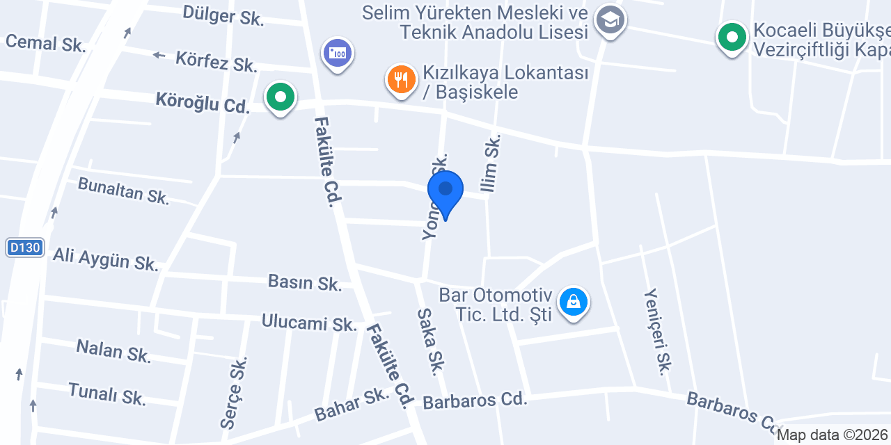 Başiskele Ordulular Derneği konumu