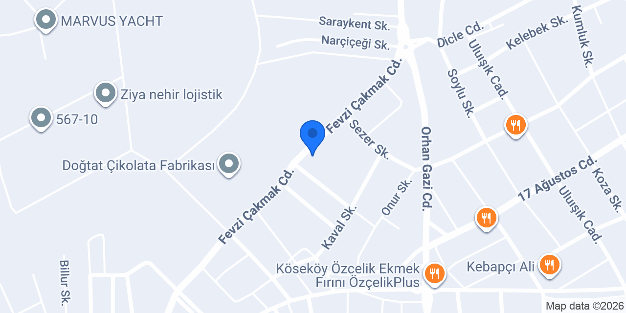 Gülbiçen inşaat konumu
