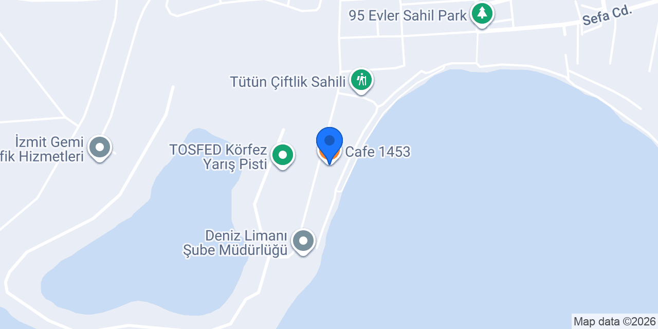 Cafe 1453 konumu