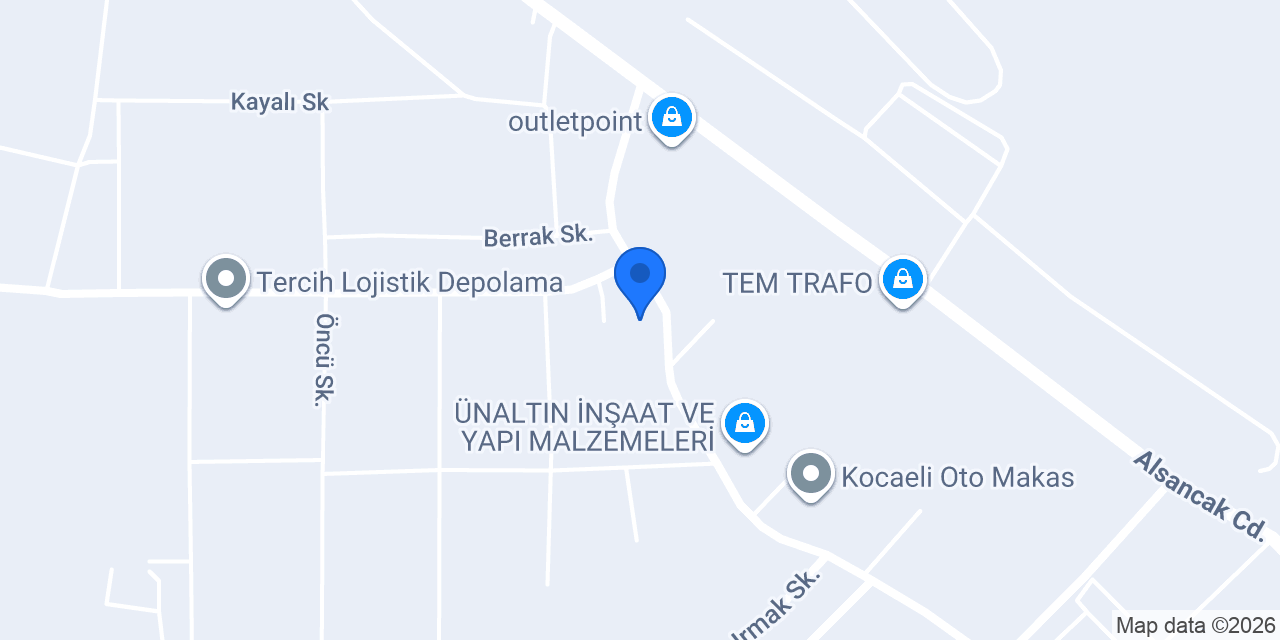 Ceylan Makina San. Tic. Ltd. Şti. konumu