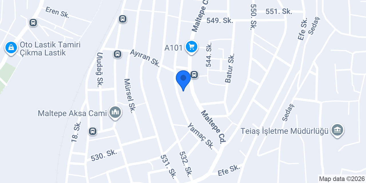 KILIÇ APT. konumu