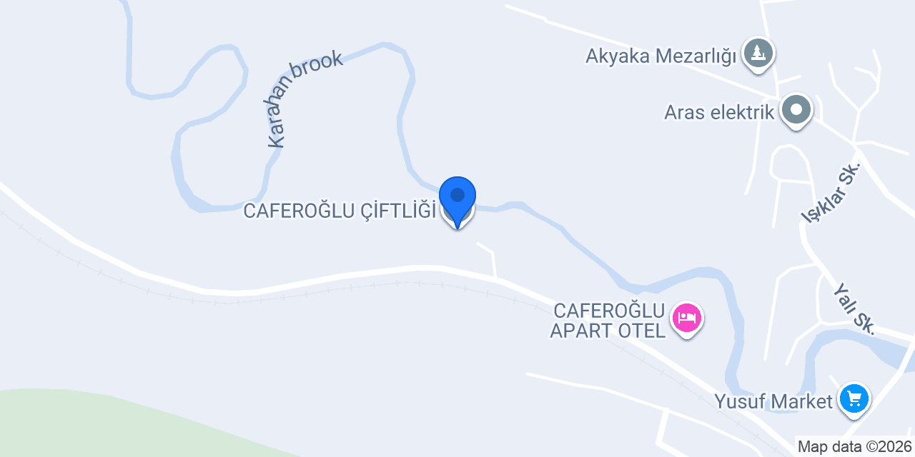 CAFEROĞLU ÇİFTLİĞİ konumu
