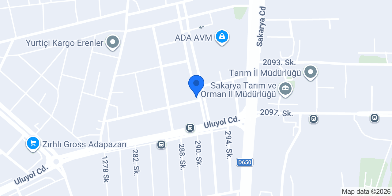 Aluminex Alüminyum konumu