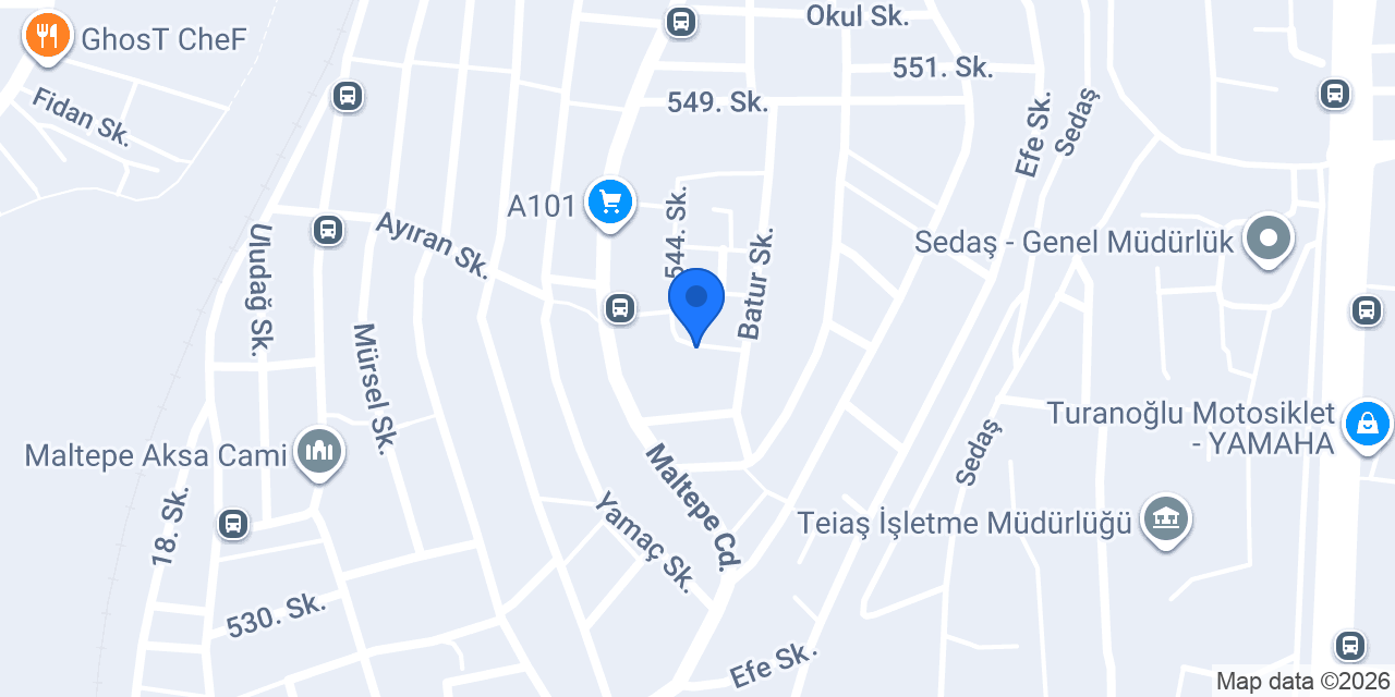 Karaaslan Mimarlık konumu