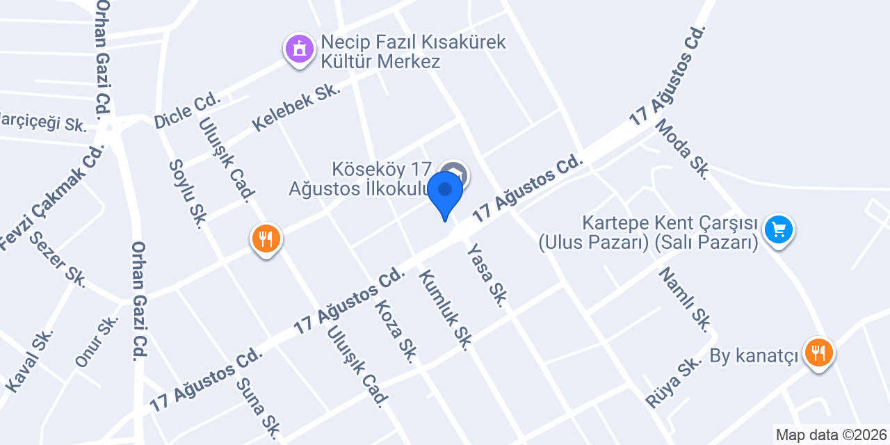 Ayfer cafe konumu