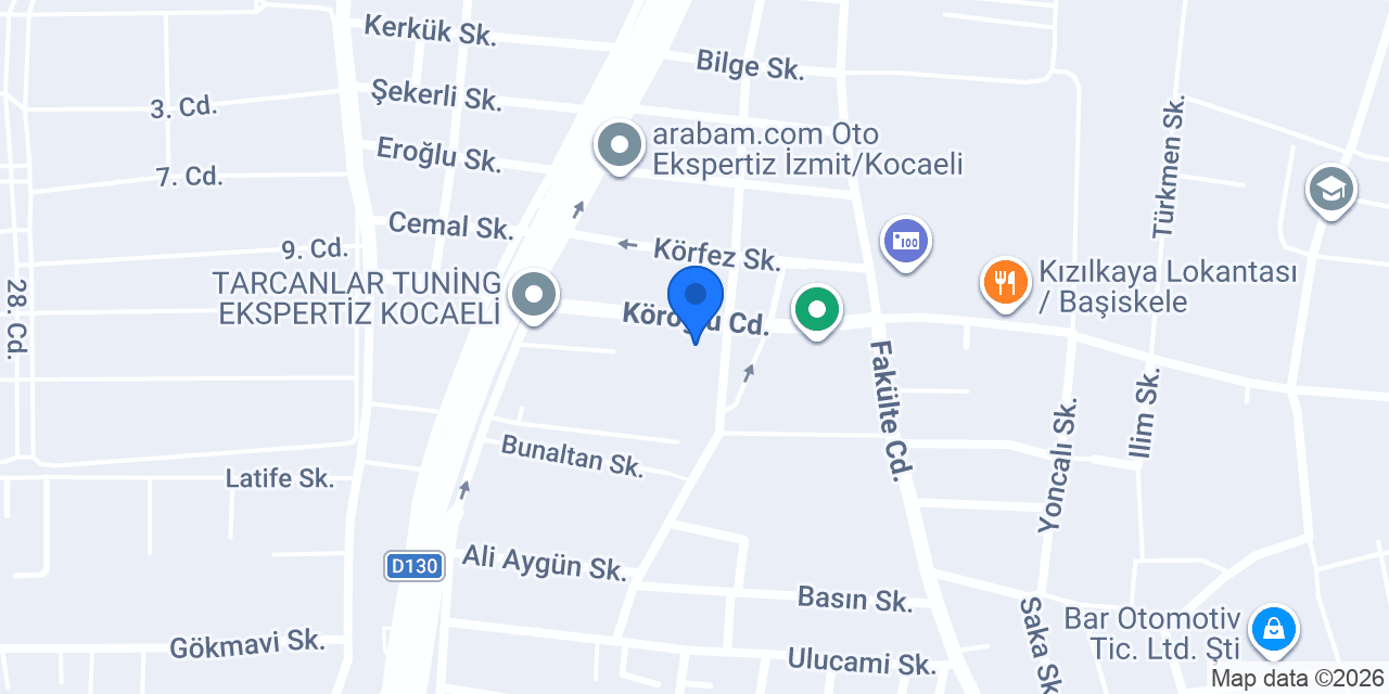 ÖZEL ÇAĞDAŞ OTOMOTİV LTD.ŞTİ konumu